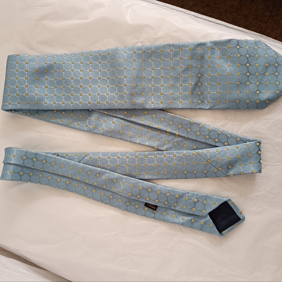 Charvet Geometric men's silk tie - Picture 3 of 12